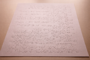 Braille Table