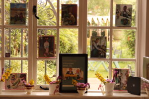 Volunteer window shrine