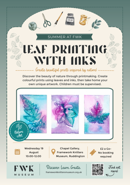 Leaf Printing with Inks